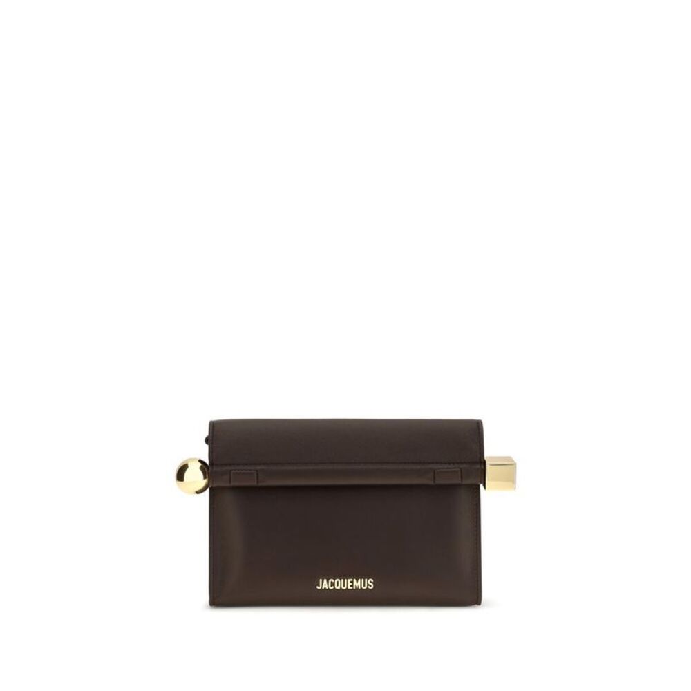 Jacquemus Brown Lamb Ovis Aries Shoulder Women's Bag